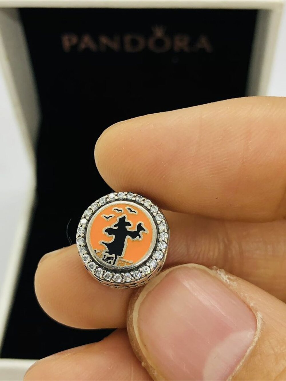 ✨🔥Pandora Halloween Scarecrow Exclusive Dangle Charm Pendant S925 Sterling Silv
